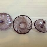 Art Deco Purple Jewelry Box and Ring Sizer