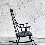 Grandessa rocking chair by Lena Larsson, Nesto, Sweden, 1960s