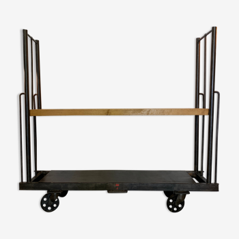 Steel factory trolley