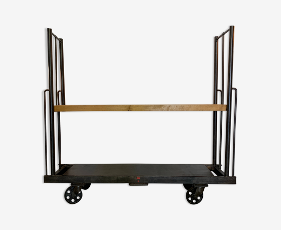 Steel factory trolley