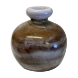 Round sandstone vase