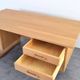 Oak Freestanding Desk by Torben Valeur & Henning Jensen for Dyrlund, 1960s.