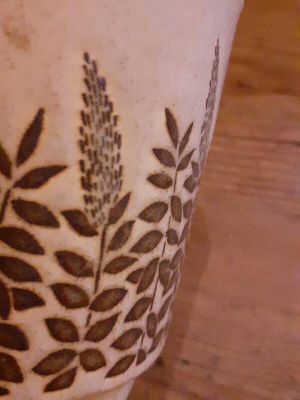 English stoneware mug cup