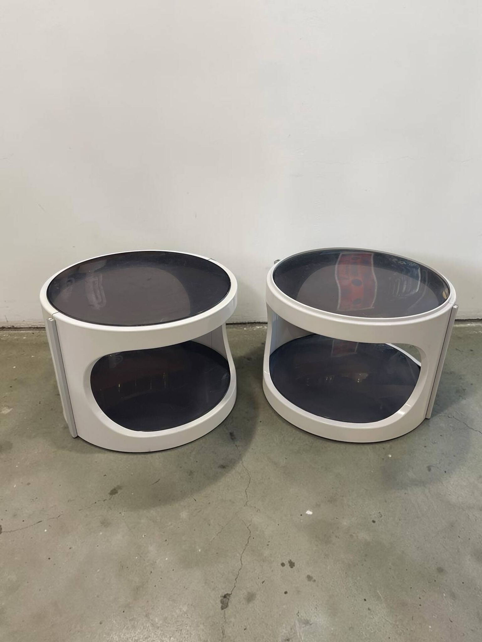 Pair of bedside tables by Marc Held for Prisunic 1970