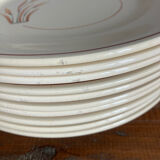 10 assiettes à dessert 