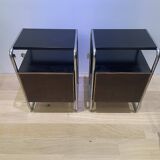 Tubular bedside table
