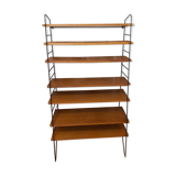 Large string shelf on vintage foot