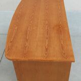 Vintage chest of drawers with bamboo and rattan details