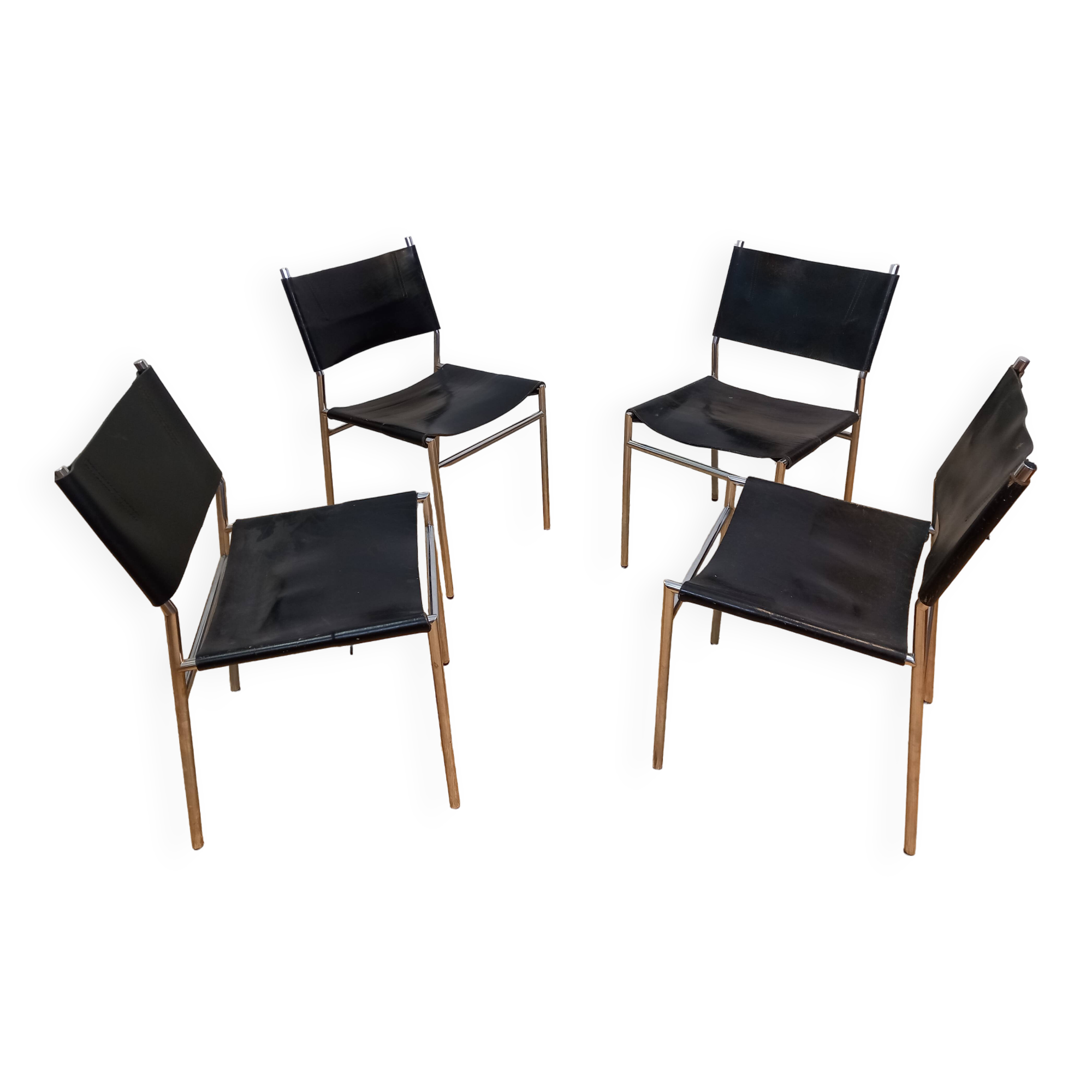 Ensemble de 4 chaises Martin Visser