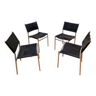 Ensemble de 4 chaises Martin Visser