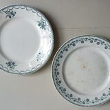 2 plates earth of iron Saint Amand and Moulin des Loups