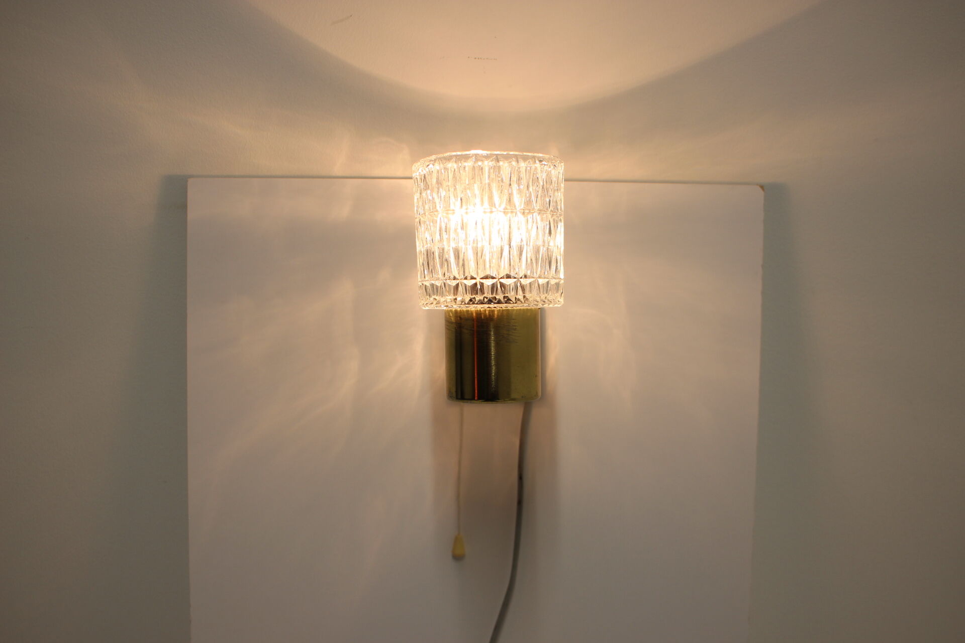 Wall Lamp by Kamenicky Senov, 1970s Czechoslovakia