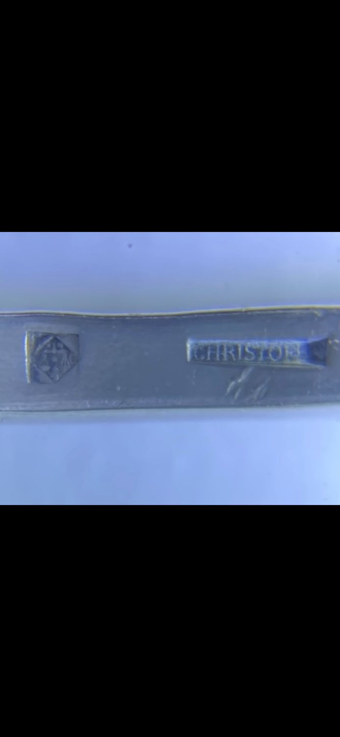 Punch ladle -Christofle, silver metal