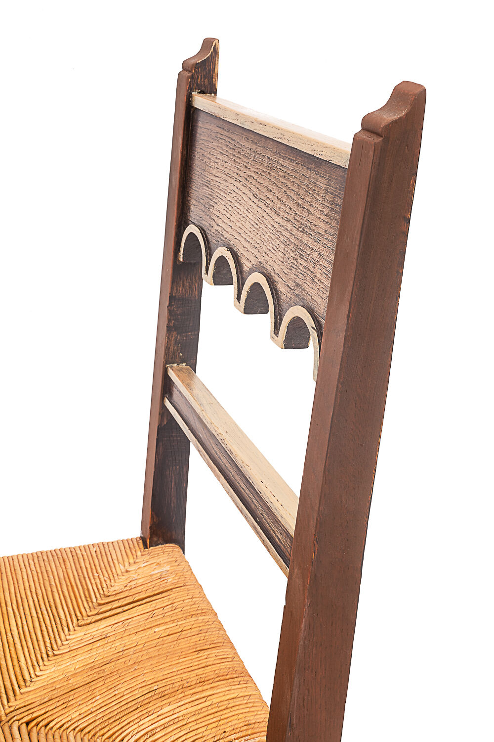 Set of 8 mulched chairs art deco 1940