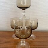 Set of 4 Luminarc wine glass model "Domaine"