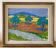 Svan Grandin (1906- 1982) Vintage Painting Landscape, signed