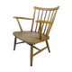 Chair in wood with file at bars