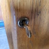 Vintage schoolmaster desk from the 1950s