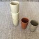 Set of 5 coffee cups