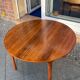 Round Extendable Dining Table McIntosh Edition 1960s Rosewood
