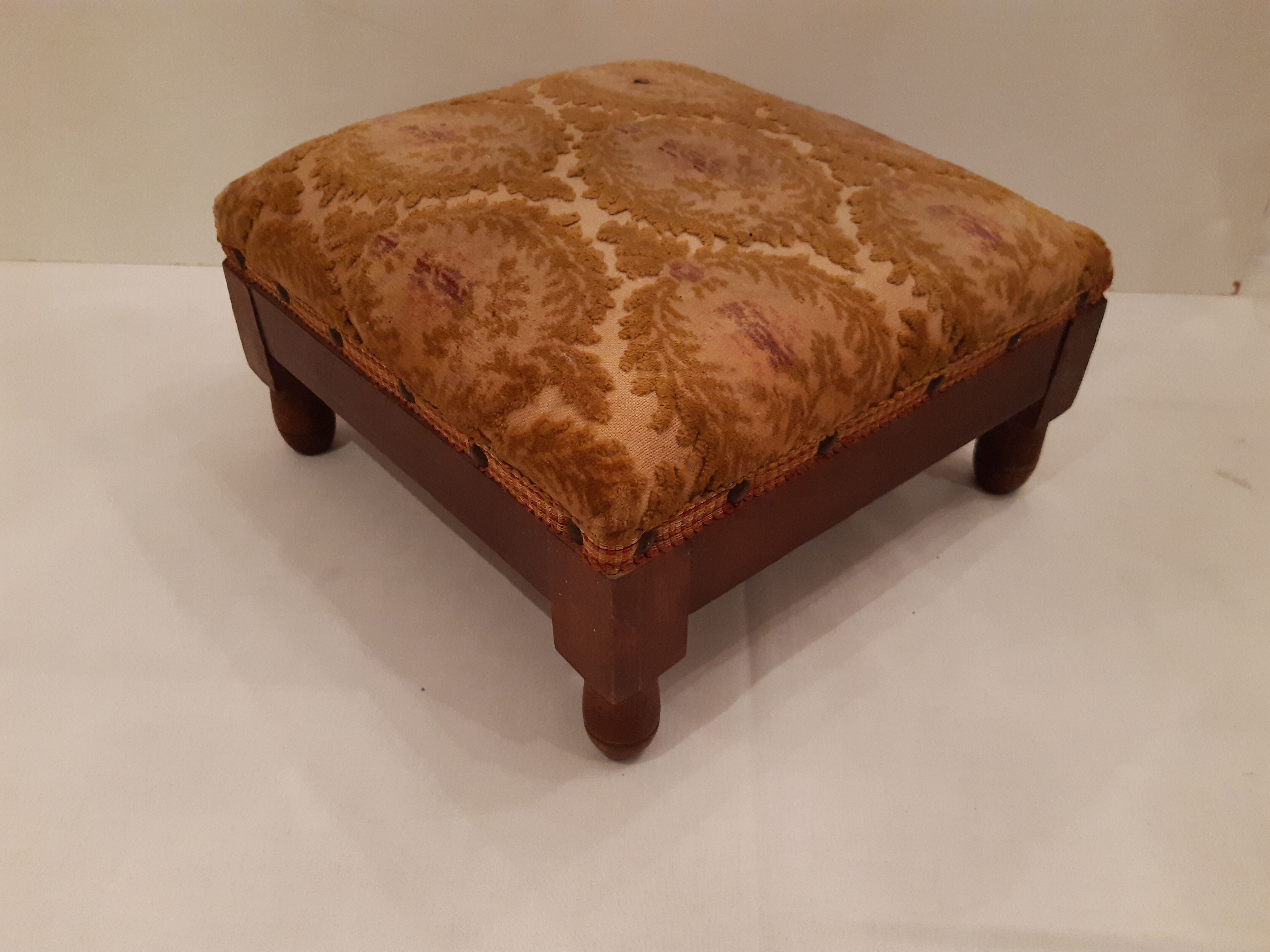 Foot rest or prays to ancient god, early 20th