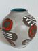 Ceramic ball vase west germany 50s