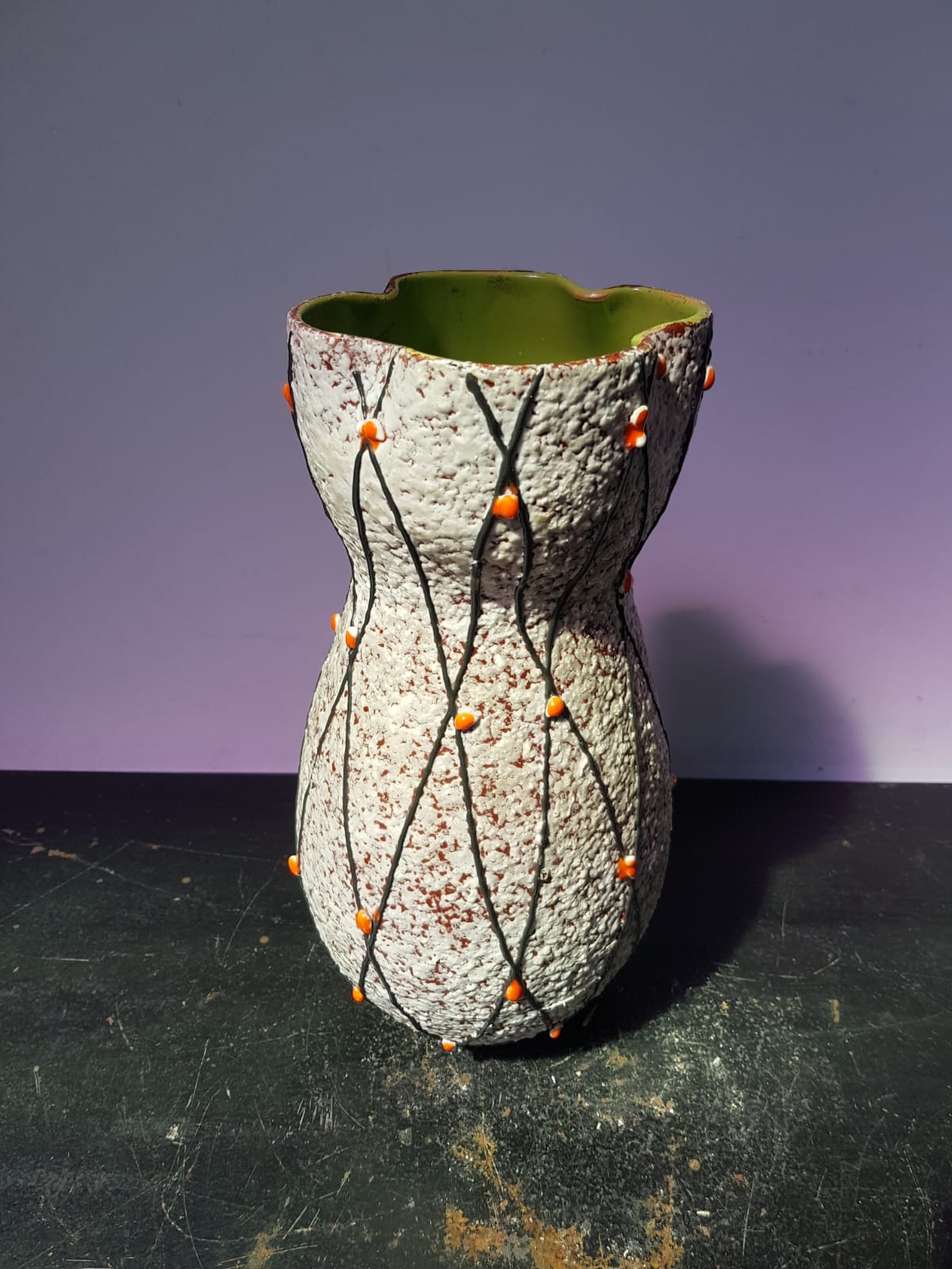 Old ceramic vase