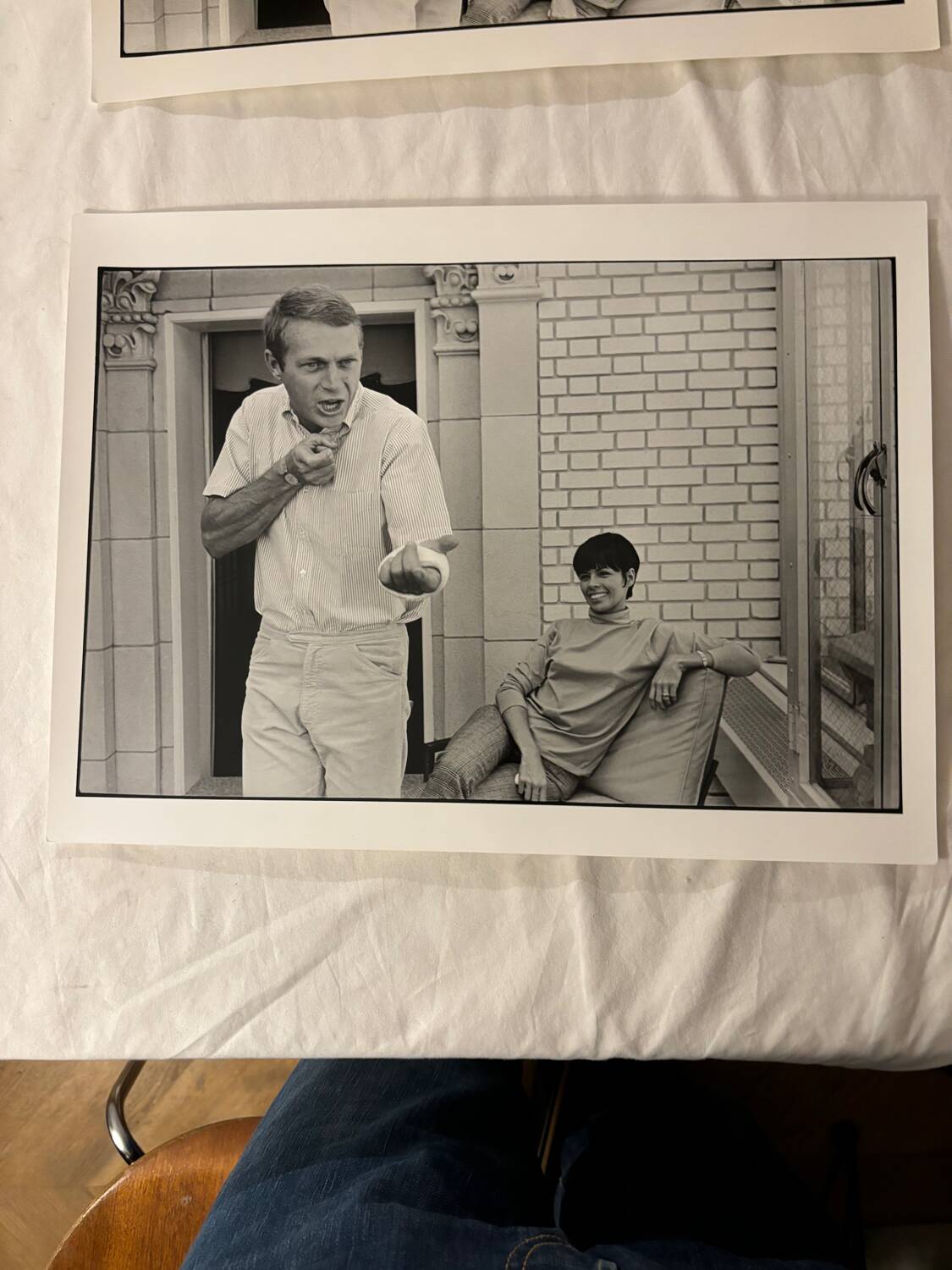 Film photo Steve Mac Queen by William Claxton