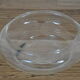 Round box glass and brass flower pattern