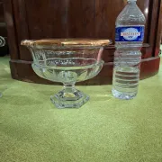 Coupe-Centre de table en cristal