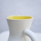 Vintage ceramic pitcher by the Saint Clément France factory