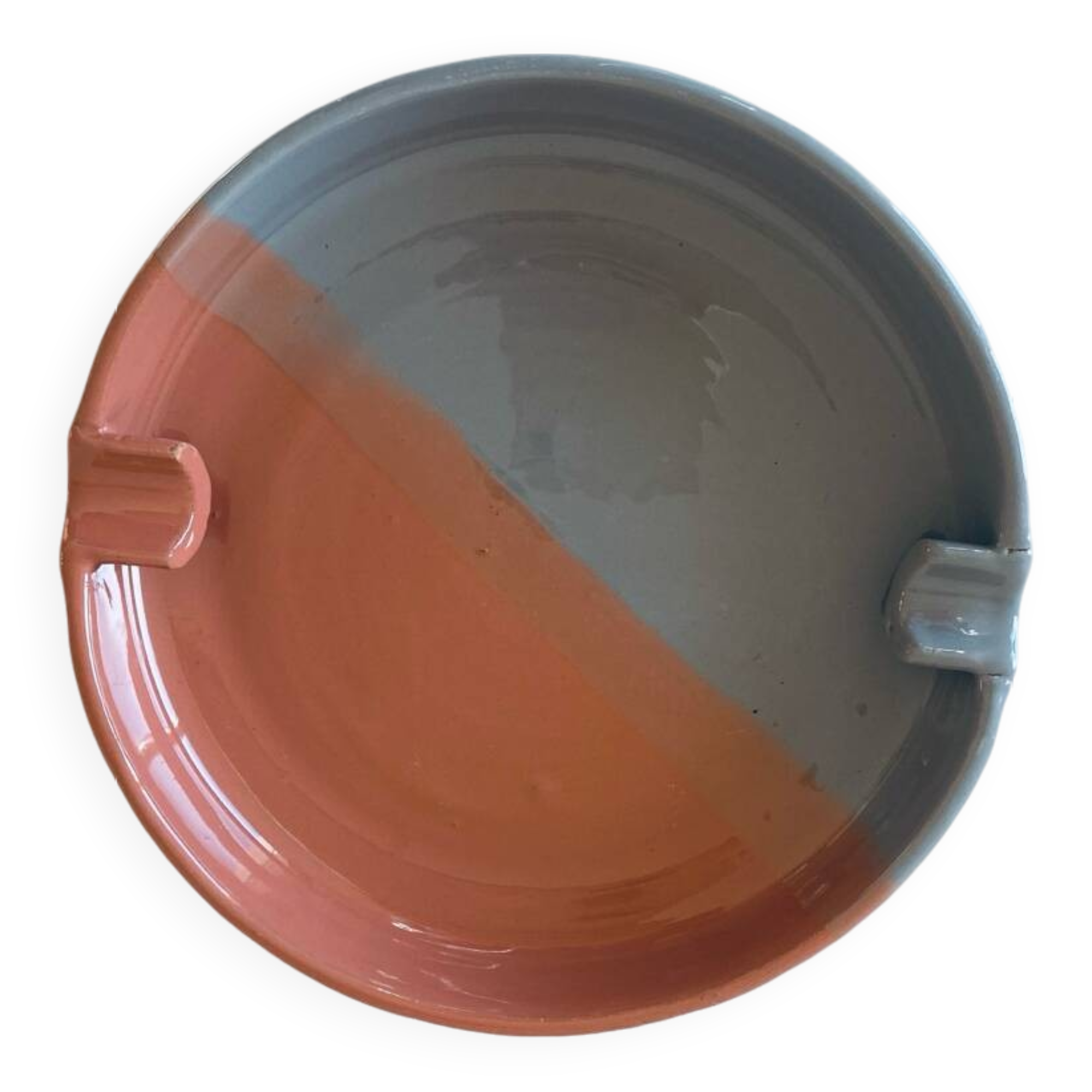 pocket, ceramic ashtray from Tuscany