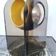 Lampe chrome et plexiglas 1970