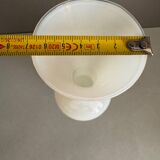 20th century white opaline vase