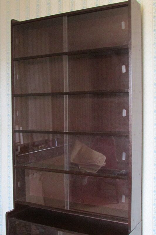 Scandinavian style angle bookcase, modular, 1970s