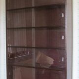 Scandinavian style angle bookcase, modular, 1970s