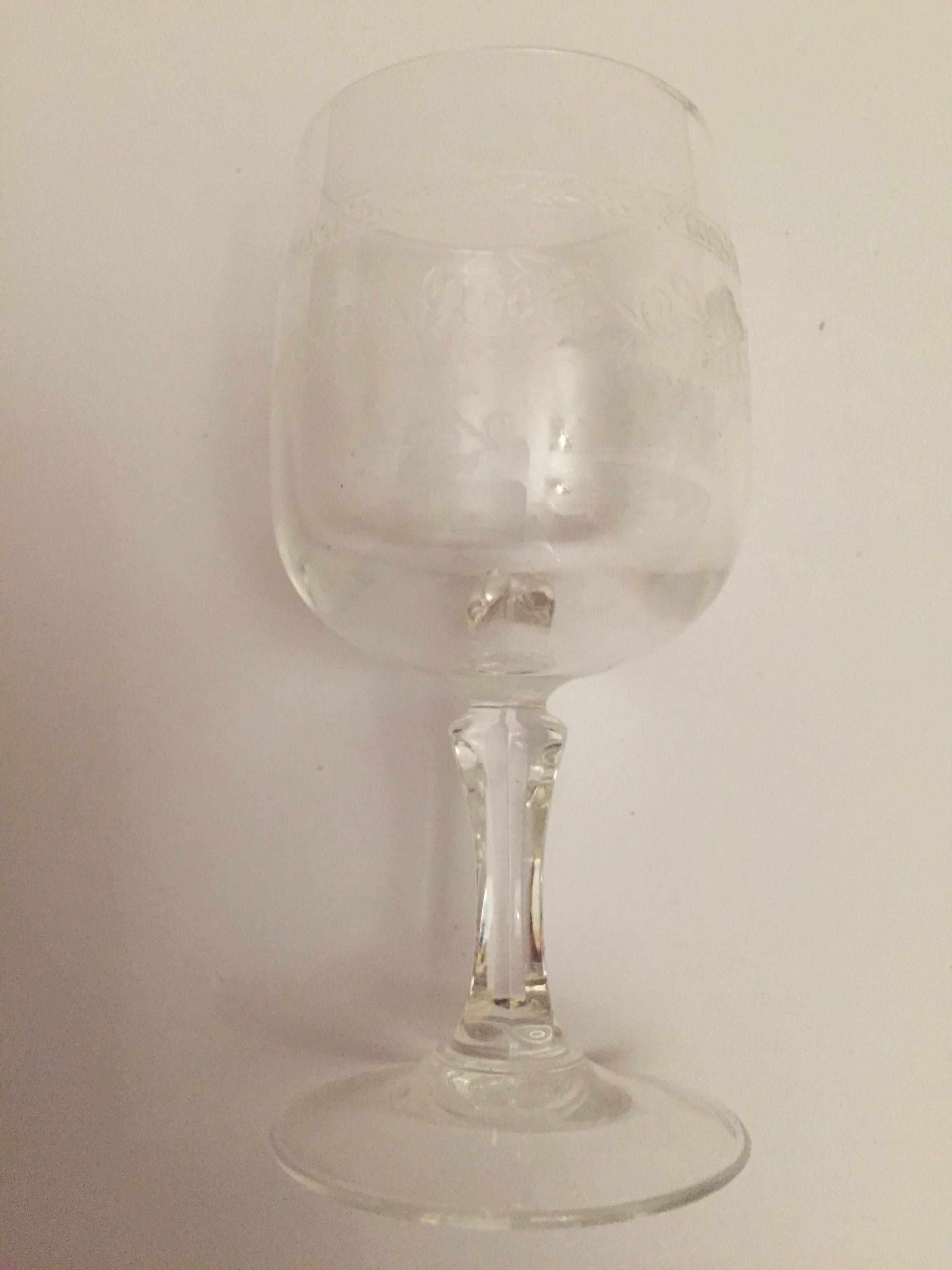 Set of 10 Crystal glasses