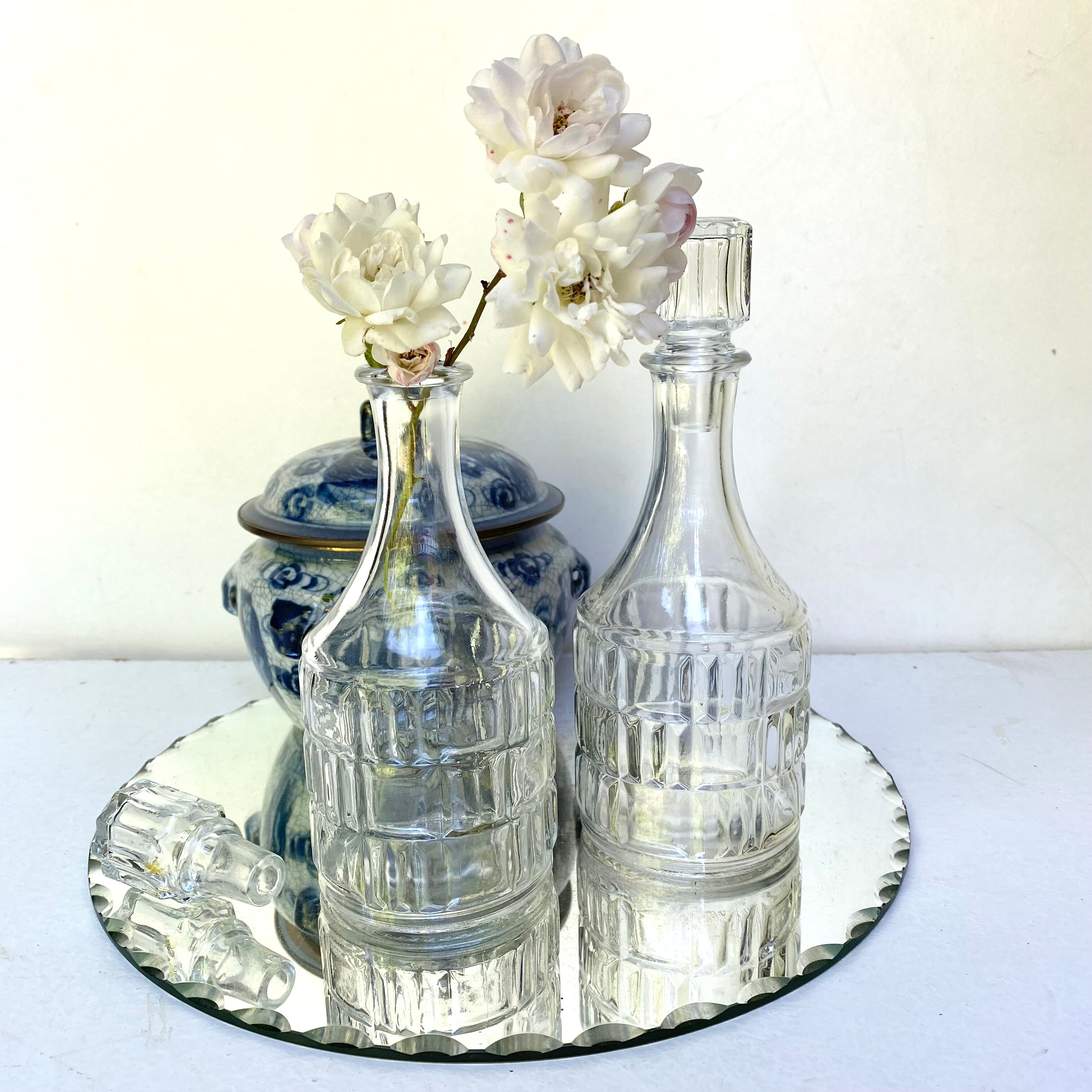 Vintage decanters
