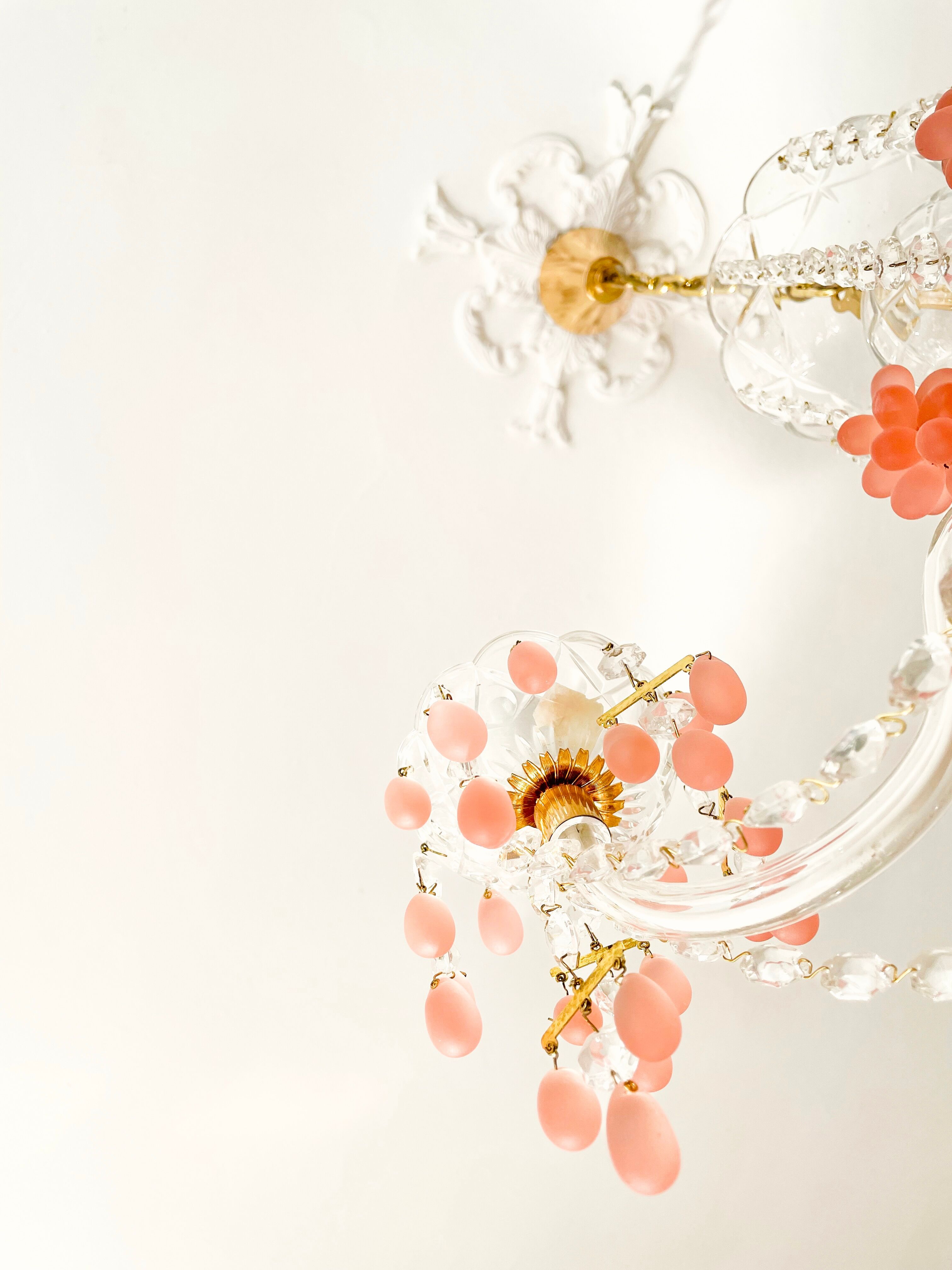 Bohemian crystal chandelier by Václav Hanus – Royal elegance