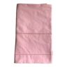Antique linen and cotton towel candy pink