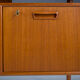 Mid-century Danish teak desk by HP Hansen, 1960s