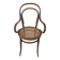 Fauteuil canné et bois courbé style Thonet Fischel, années 30