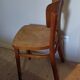 Bistro chair Thonet patinated varnished wood
