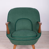Model 345 armchairs by J. Jędrachowicz i K. Racinowski for Poznan Furniture Factory, 1950s, Set of 2