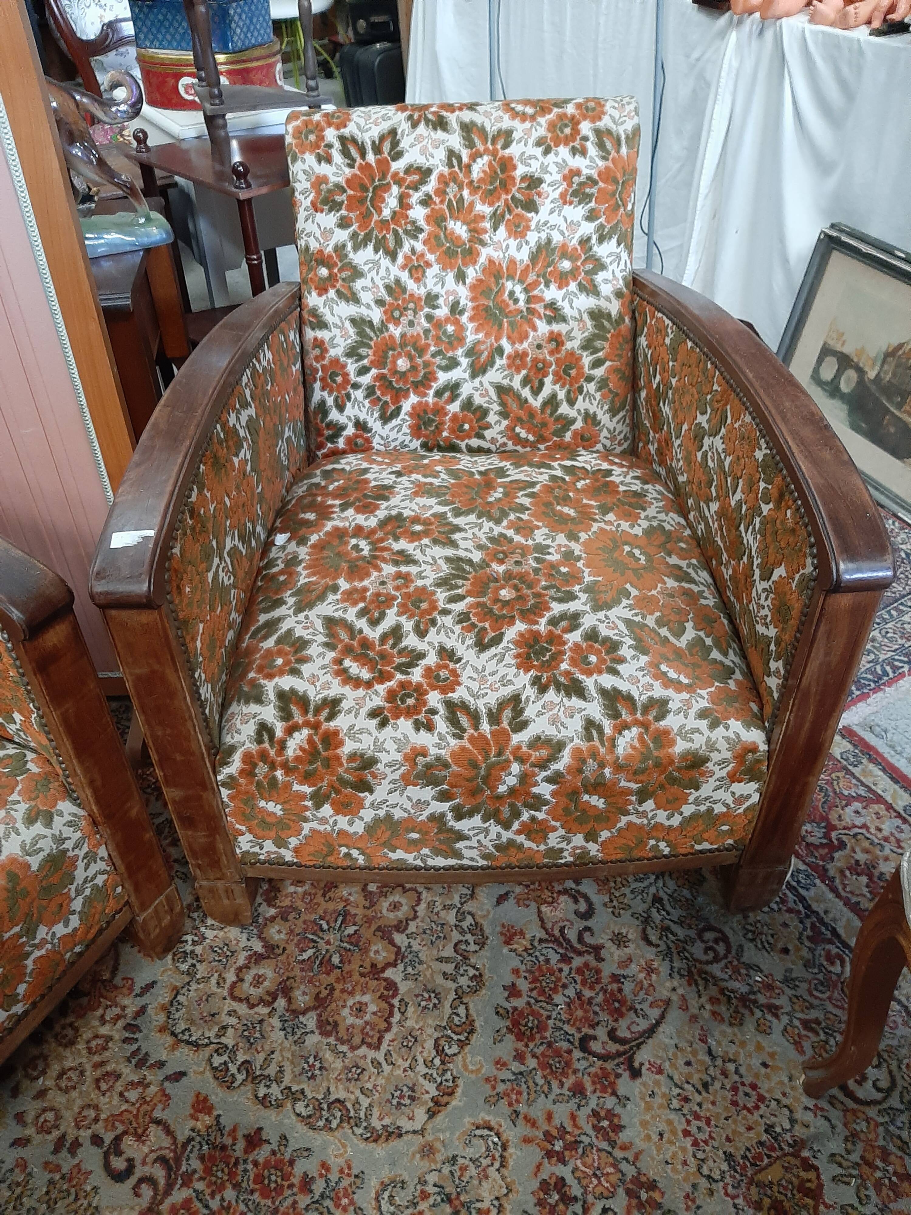 Pair of armchair art deco