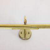 Vintage brass wall piano lamp