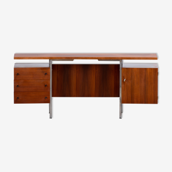 Scandinavian design desk rosewood 176 cm