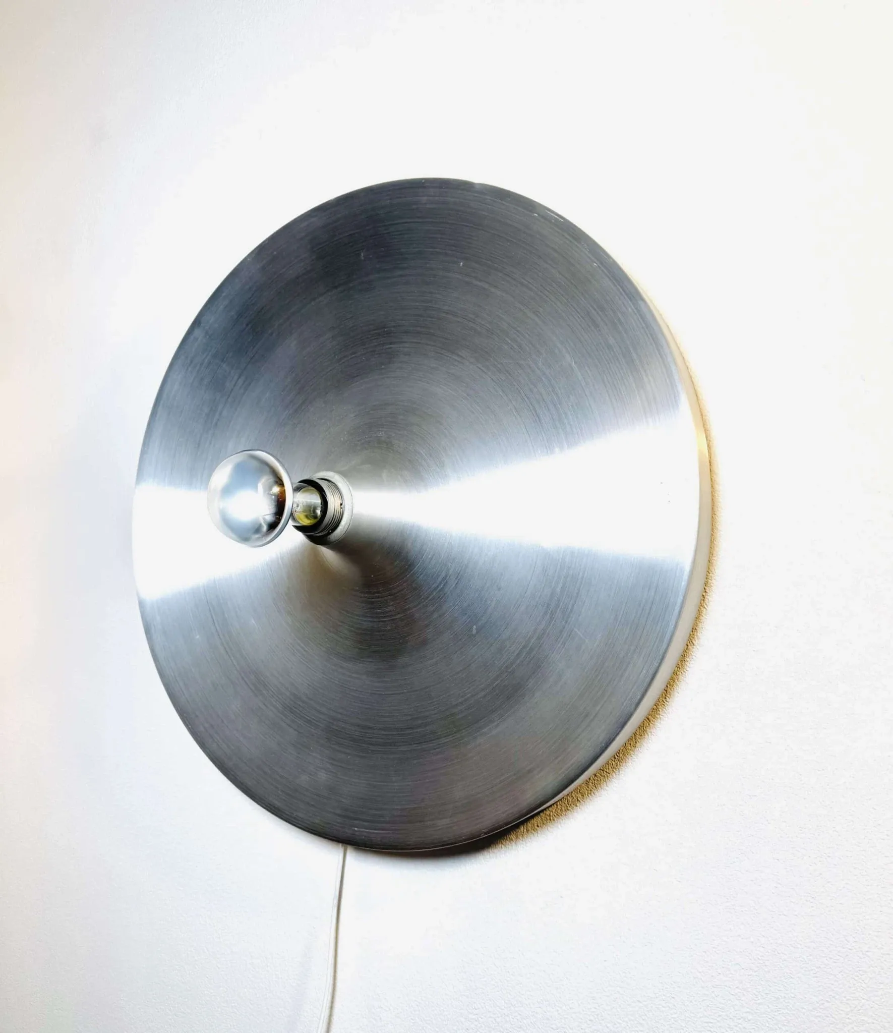 Large Wall Sconce By Charlotte Perriand For Les Arcs, 1970S