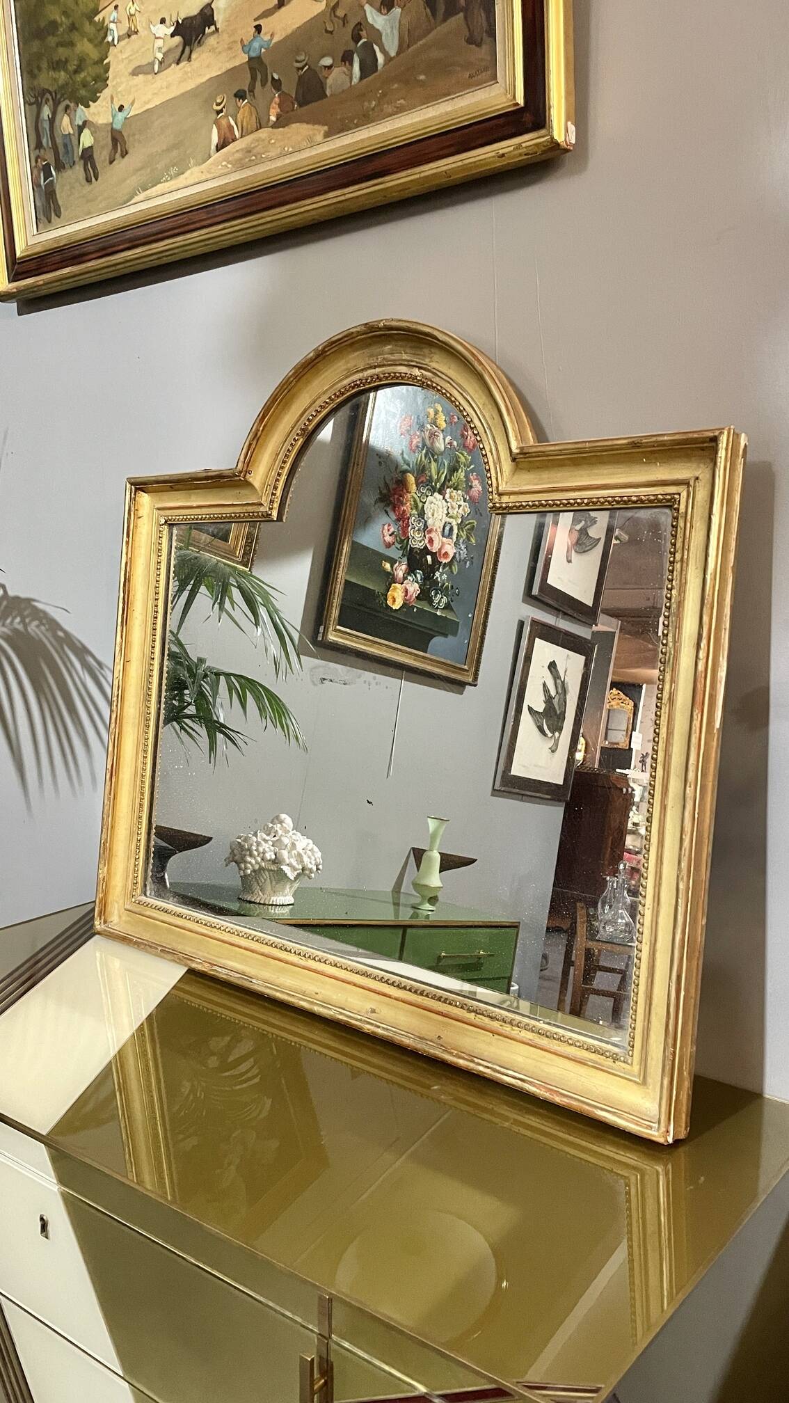 Neoclassical mirror, late 19th century