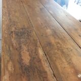 Table merisier foot spindle